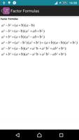 برنامه‌نما formules du math gratuit عکس از صفحه