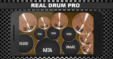 Real Drum Pro الملصق