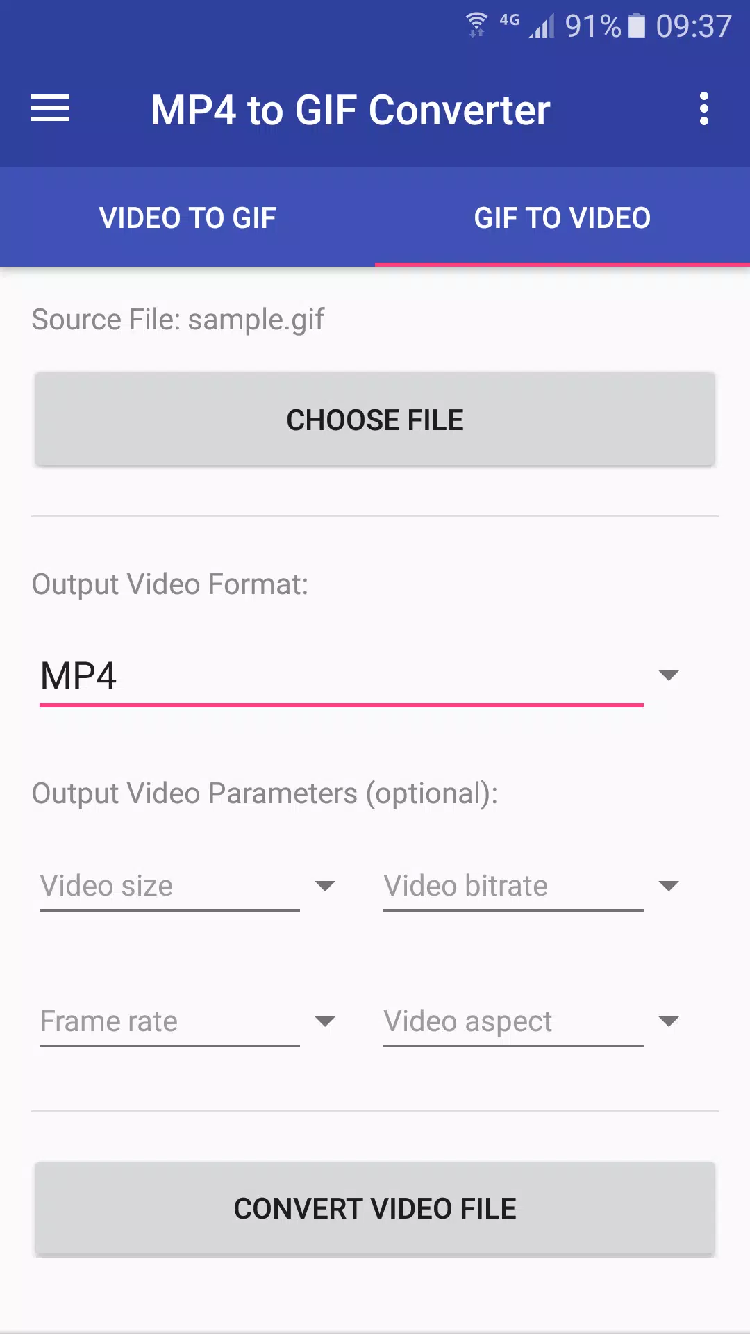 MP4 to GIF Converter APK for Android Download