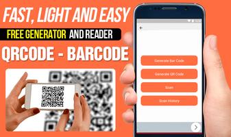 Free qr code generator  qr code & bar code scanner poster