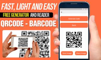 Qr code creator and reader Barcode Generator qr スクリーンショット 1
