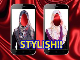 Hijab Woman Photo Montage imagem de tela 3