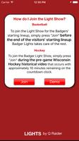 UW Badger Lights पोस्टर