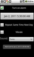 QR Alarm Clock پوسٹر