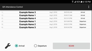 QR Attendance Control (Admin) syot layar 3