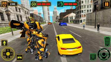 Transform Robot Car Future Cargo Truck Simulator Poster