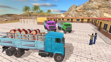 USA Truck Driver Simulator 3D Plakat