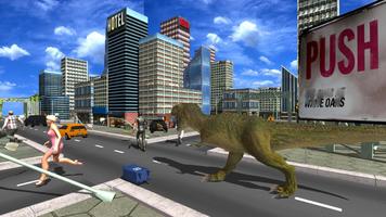 Angry Dinosaur City Attack Sim screenshot 2