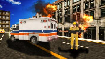 Emergency Driver Simulator: Rescue City Hero capture d'écran 2