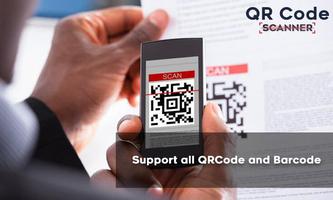 QR Code Scanner Barcode Reader Affiche