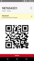 QR Student الملصق