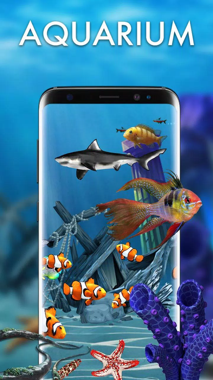 Aquarium 3D Live Wallpaper 2018 APK for Android Download