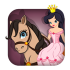 Jeu de Cheval Princesse icône