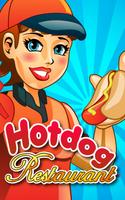 Hot Dog Restaurant Affiche
