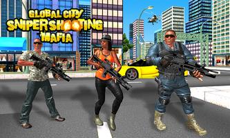 Global City Sniper Shooting Mafia โปสเตอร์