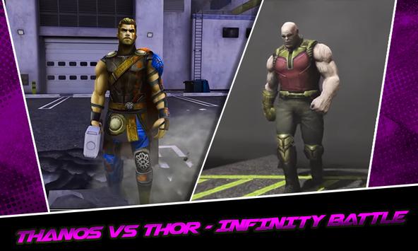 Download Infinity Superhero Future Fight Thor Vs Thanos Apk For