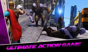 Infinity Superhero Future Fight: Thor vs. Thanos capture d'écran 2