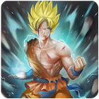 ikon Superstar Saiyan Goku Fighting: Superhero Battle