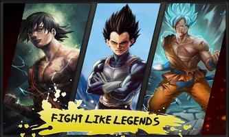 Superstar Saiyan Goku Fighting: Superhero Battle syot layar 3