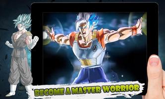 Ultimate Saiyan Street Fighting: Superstar Goku 3D syot layar 1