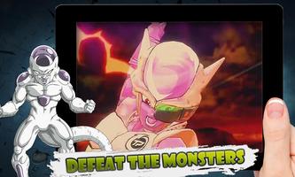 Final Saiyan violência nas ruas: Superstar Goku 3D imagem de tela 2