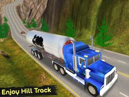 Citerne Uphill huile Fuel Transport Sim 2018 Affiche