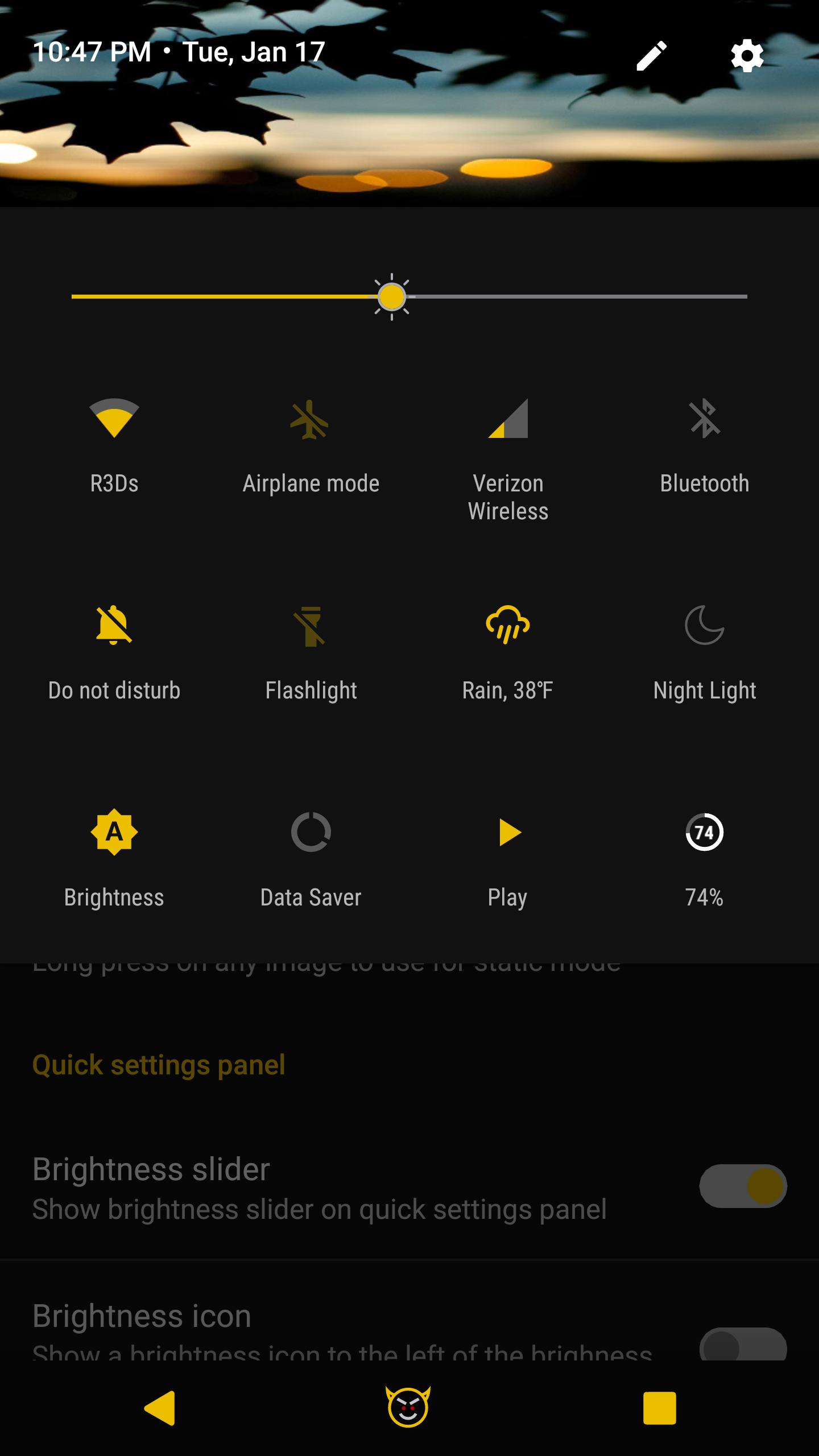 Android headers Android headers