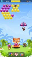 Cats Bubble Pop : Cat bubble shooter rescue game ภาพหน้าจอ 2