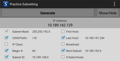Practice Subnetting ảnh chụp màn hình 1