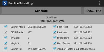 Practice Subnetting capture d'écran 3