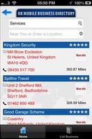 UK Mobile Business Directory captura de pantalla 2