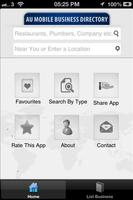 AU Mobile Business Directory screenshot 1