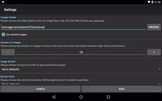 Photo Stream Live Wallpaper capture d'écran 3