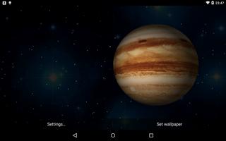 3D Planets Live Wallpaper imagem de tela 2