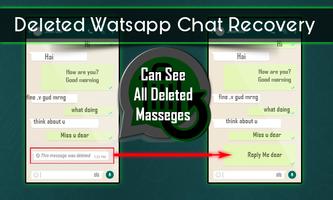 Read Deleted Watsapp Chat – Deleted Chat recovery capture d'écran 3