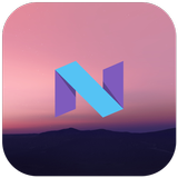 Wallpaper for Android 7 N funs simgesi
