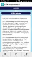 برنامه‌نما RTÜK İletişim Merkezi عکس از صفحه