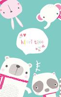 Poster Heart Tree - Pregnancy Widget