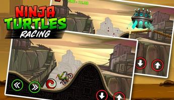 Ninja Turtle Climb Racing - Bike racer 2018 screenshot 2