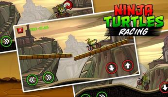 Ninja Turtle Climb Racing - Bike racer 2018 اسکرین شاٹ 3