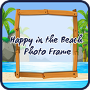 Happy in the Beach Photo Frame APK