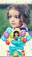 Kids Birthday Photo Frames For Girls capture d'écran 3