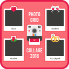 Photo Grid Colagem 2018 ícone