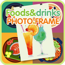 Foods and drinks photo frame APK