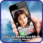 Full Screen Caller ID photo frame ikon