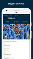 برنامه‌نما Live Cricket Score عکس از صفحه