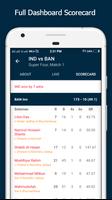 برنامه‌نما Live Cricket Score عکس از صفحه