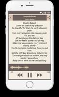 Justin Bieber Song Lyrics screenshot 3