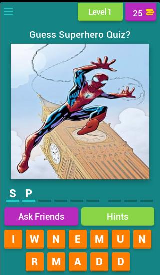 Merchandising videnskabsmand Udlænding Guess The Superhero Marvel Quiz for Android - APK Download