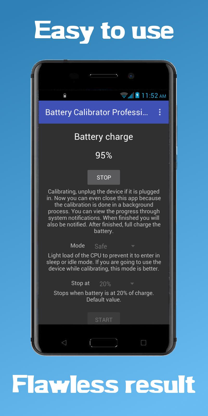 Calibrador da bateria profissional (no root) para Android - APK Baixar
